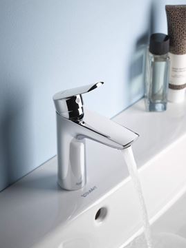 DURAVIT NO.1 umyvadlová stojánková baterie, s odtokovou soupravou, MinusFlow, chrom N11022001010 Obrázek - fotka