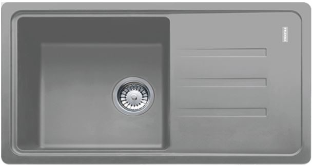 FRANKE MALTA BSG 611-78/39 fragranitový dřez 780x435 mm, otočný, odkapávač, šedý kámen 114.0395.154 Obrázek - Hlavní obrázek