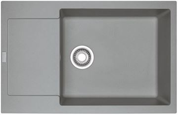 FRANKE MARIS MRG 611-78 BB fragranitový dřez 780x500 mm, otočný, odkapávač, šedý kámen