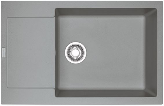 FRANKE MARIS MRG 611-78 BB fragranitový dřez 780x500 mm, otočný, odkapávač, šedý kámen 114.0363.221 Obrázek - Hlavní obrázek