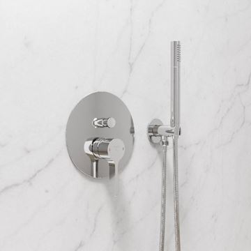 STEINBERG 280 vanová podomítková baterie, s přepínačem, chrom 280 2103 3 Obrázek - fotka