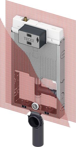 TECE BOX montážní prvek pro WC 107,5 cm, se splachovací nádržkou Octa II 9370502 Obrázek - Hlavní obrázek