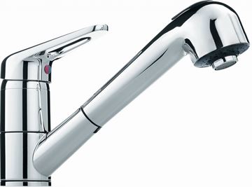 FRANKE FC 9547 dřezová baterie, s vytahovací sprškou, chrom