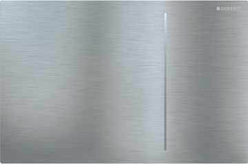 GEBERIT SIGMA 70 ovládací tlačítko pro dvě splachování, easy-to-clean, ocel, kartáčovaný nerez