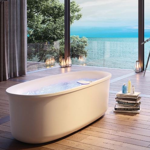 JACUZZI ARGA volně stojící vana 175x85 cm, hydromasážní, akrylát ARG106C0118 Obrázek - fotka