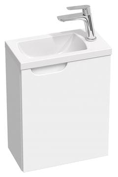 RAVAK CLASSIC II 400 umývátko 40 cm, s otvorem pro baterii, bez přepadu, litý mramor XJX01140004 Obrázek - fotka