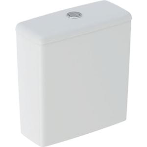 GEBERIT SELNOVA SQUARE WC kombi nádržka, boční přívod vody, 2 množství splachování