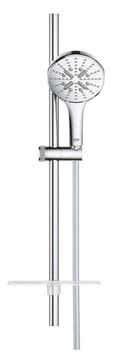 GROHE RAINSHOWER SMARTACTIVE 130 sprchová souprava 4-dílná, ruční sprcha pr. 130 mm, 3 proudy, tyč, hadice, polička, chrom 26546000 Obrázek - fotka