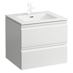 LAUFEN PRO S skříňka s umyvadlem 60x50x54,5 cm, 2 zásuvky, lesklá bílá