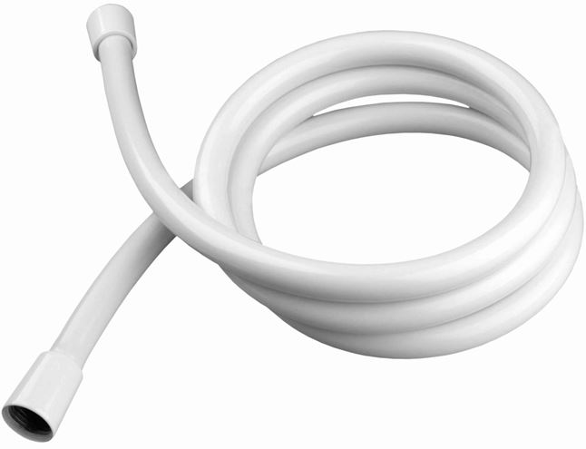 HANSGROHE ISIFLEX sprchová hadice 1250 mm, hladká, s ochranou proti překroucení a zlomení, plast, bílá 28272450 Obrázek - Hlavní obrázek