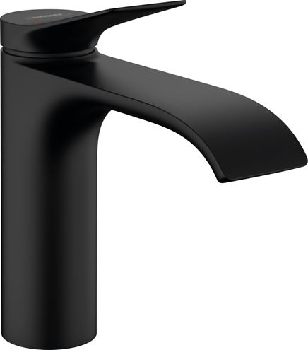 HANSGROHE VIVENIS umyvadlová stojánková baterie, s odtokovou soupravou, EcoSmart, matná černá 75020670 Obrázek - Hlavní obrázek