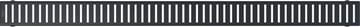 ALCA perforovaný rošt PURE BLACK 944 mm, matná černá