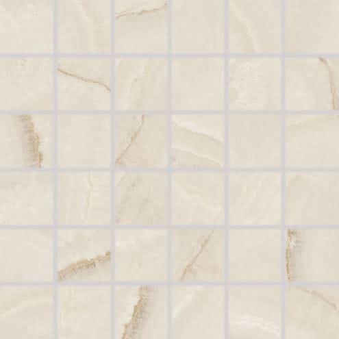 RAKO ONYX mozaika 30x30(5x5) cm, lepená na síti, lesk, tmavě béžová DDL06835 Obrázek - Hlavní obrázek