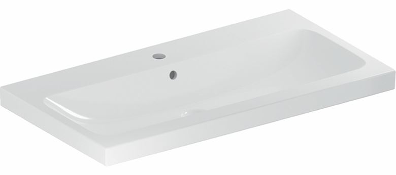 GEBERIT ICON LIGHT umyvadlo 90 cm, s otvorem pro baterii a přepadem 501.836.00.1 Obrázek - Hlavní obrázek