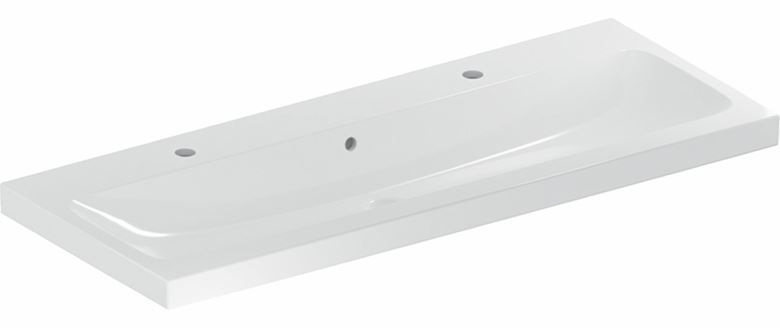 GEBERIT ICON LIGHT umyvadlo 120 cm, se 2 otvory pro baterie a přepadem 501.837.00.1 Obrázek - Hlavní obrázek