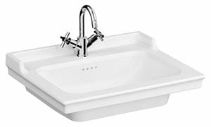 VITRA VALARTE VANITY umyvadlo 80 cm, s otvorem pro baterii a přepadem, VitrAhygiene
