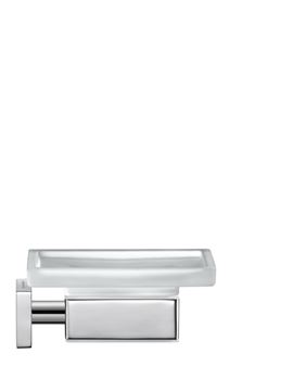 DURAVIT KARREE mýdlenka, nástěnná, sklo, chrom 0099521000 Obrázek - fotka