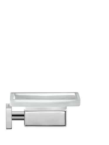 DURAVIT KARREE mýdlenka, nástěnná, sklo, chrom 0099521000 Obrázek - fotka