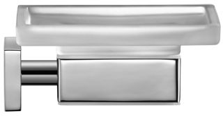 DURAVIT KARREE mýdlenka, nástěnná, sklo, chrom 0099521000 Obrázek - Hlavní obrázek