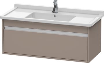 DURAVIT KETHO skříňka pod umyvadlo 100x45,5x41 cm, 1 zásuvka, Basalt matt