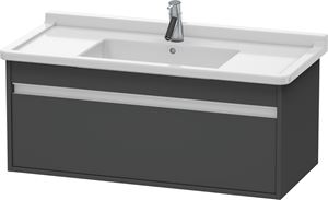DURAVIT KETHO skříňka pod umyvadlo 100x45,5x41 cm, 1 zásuvka, Graphit matt