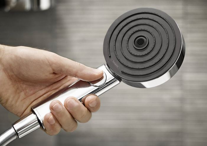 HANSGROHE PULSIFY SELECT S 3JET ruční sprcha pr. 105 mm, Activation 3 proudy, matná černá 24100670 Obrázek - fotka