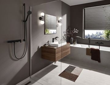 HANSGROHE PULSIFY SELECT S 3JET ruční sprcha pr. 105 mm, Relaxation 3 proudy, matná černá 24110670 Obrázek - fotka