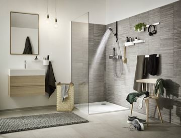 HANSGROHE PULSIFY SELECT S 3JET ruční sprcha pr. 105 mm, Activation 3 proudy, EcoSmart, chrom 24101000 Obrázek - fotka
