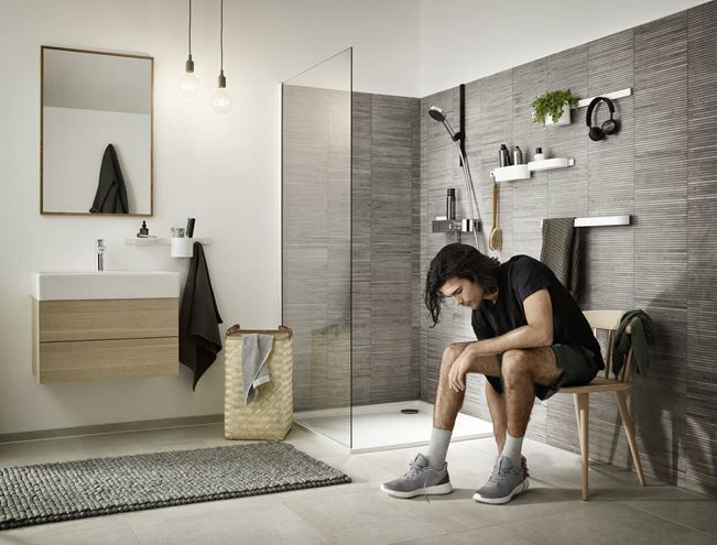 HANSGROHE PULSIFY SELECT S 3JET ruční sprcha pr. 105 mm, Activation 3 proudy, EcoSmart, chrom 24101000 Obrázek - fotka