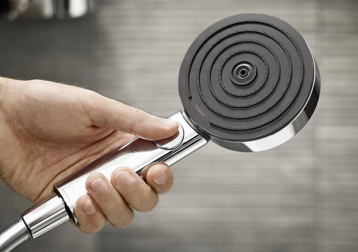 HANSGROHE PULSIFY SELECT S 3JET sprchová souprava 3-dílná, ruční sprcha pr. 105 mm, Relaxation 3 proudy, tyč, hadice, EcoSmart, matná černá 24171670 Obrázek - fotka