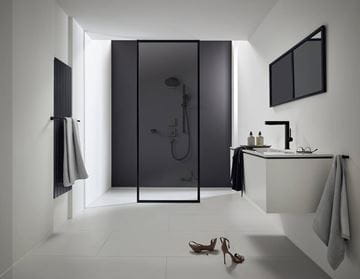 HANSGROHE PULSIFY SELECT S 3JET sprchová souprava 3-dílná, ruční sprcha pr. 105 mm, Relaxation 3 proudy, tyč, hadice, EcoSmart, matná černá 24171670 Obrázek - fotka