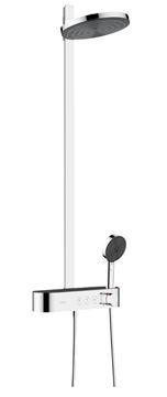 HANSGROHE PULSIFY S SHOWERPIPE 260 sprchový set s temostatickou baterií, horní sprcha, ruční sprcha se 3 proudy, tyč, hadice, chrom