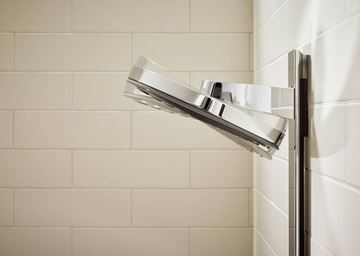 HANSGROHE PULSIFY S SHOWERPIPE 260 sprchový set s temostatickou baterií, horní sprcha, ruční sprcha se 3 proudy, tyč, hadice, matná černá 24240670 Obrázek - fotka