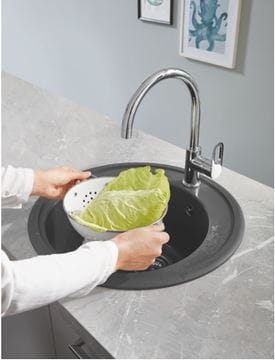 GROHE BAULOOP dřezová baterie, chrom 31368000 Obrázek - fotka