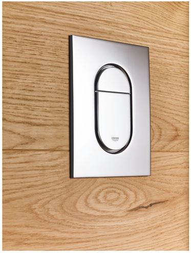GROHE ARENA COSMOPOLITAN S ovládací tlačítko pro dvě splachování, plast, chrom 37624000 Obrázek - fotka