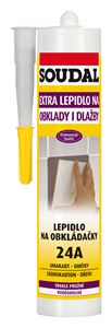 SOUDAL 24A lepidlo na obkládačky 300 ml, světle šedá