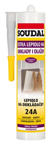 SOUDAL 24A lepidlo na obkládačky 300 ml, světle šedá 1312000 Obrázek - Hlavní obrázek