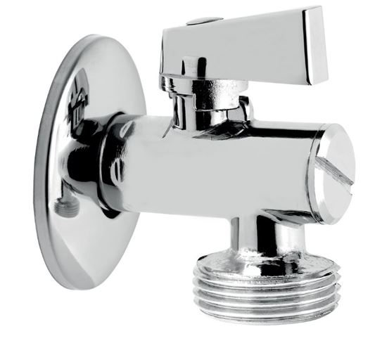 NOVASERVIS pračkový ventil 1/2"x3/4", chrom Z1234KF Obrázek - Hlavní obrázek