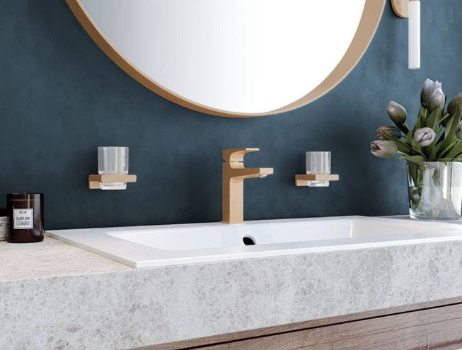 HANSGROHE METROPOL umyvadlová stojánková baterie, s odtokovou soupravou, EcoSmart, chrom 32507000 Obrázek - fotka