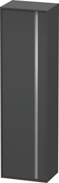 DURAVIT KETHO vysoká skříňka 50x36x180 cm, 1 dvířka, panty vlevo, matný grafit
