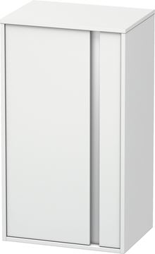 DURAVIT KETHO nízká skříňka 50x36x88 cm, 1 dvířka, panty vlevo, matná bílá