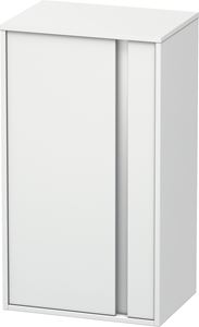 DURAVIT KETHO nízká skříňka 50x36x88 cm, 1 dvířka, panty vlevo, matná bílá