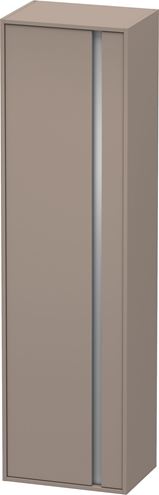 DURAVIT KETHO vysoká skříňka 50x36x180 cm, 1 dvířka, panty vlevo, basalt matt KT1265L4343 Obrázek - Hlavní obrázek