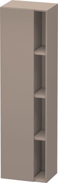 DURAVIT DURASTYLE vysoká skříňka 50x36x180 cm, 1 dvířka, 3 police, panty vlevo, basalt matt
