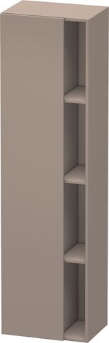 DURAVIT DURASTYLE vysoká skříňka 50x36x180 cm, 1 dvířka, 3 police, panty vlevo, basalt matt DS1249L4343 Obrázek - Hlavní obrázek