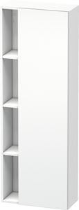 DURAVIT DURASTYLE nízká skříňka 50x24x140 cm, 1 dvířka, 3 police, panty vpravo, matná bílá