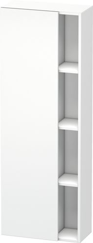 DURAVIT DURASTYLE nízká skříňka 50x24x140 cm, 1 dvířka, 3 police, panty vlevo, matná bílá DS1238L1818 Obrázek - Hlavní obrázek