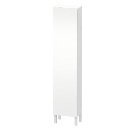 DURAVIT L-CUBE vysoká skříňka 40x24,3x176 cm, 1 dvířka, panty vlevo, Push-open, lesklá bílá LC1170L2222 Obrázek - Hlavní obrázek