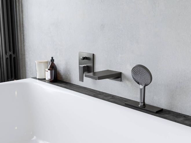 HANSGROHE METROPOL vanová podomítková baterie, s přepínačem, matná bílá 32545700 Obrázek - fotka