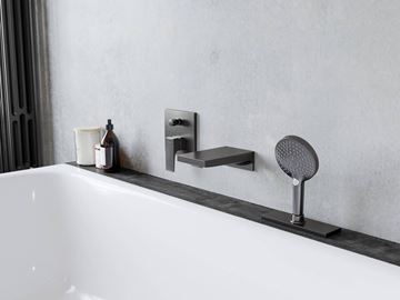 HANSGROHE METROPOL vanová podomítková baterie, s přepínačem, matná bílá 32545700 Obrázek - fotka